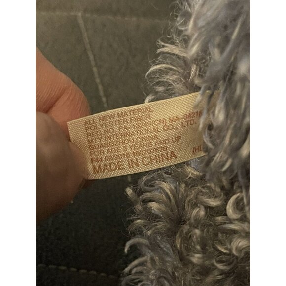 Dan Dee Collectors Choice Gray Scruffy Puppy Dog 9" Plush Terrier Realistic - Picture 8 of 9